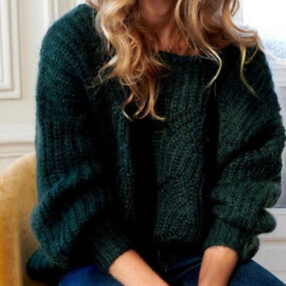 Sezane Sweaters - Sézane Simone Jumper in Green